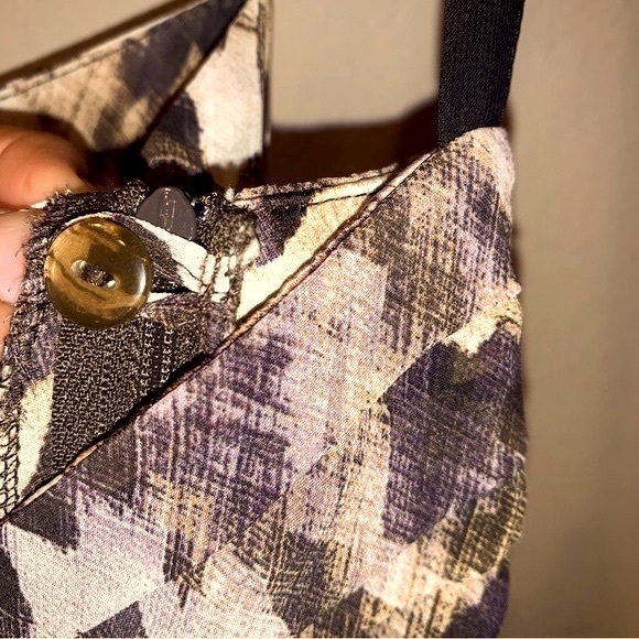 H&M  High low Animal Print Ruffle Midi Dress Size 6 - Picture 10 of 15